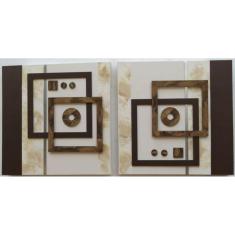 Quadro abstrato  moderno 40x40 cm