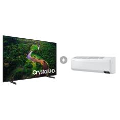 Smart TV Crystal UHD 4K 43CU8000 2023 + Ar Condicionado Split Inverter Frio 9.000 BTUs