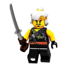 Boneco Blocos De Montar Mestre Wu Adolescente Ninjago