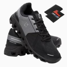 Tênis Esportivo Masculino Cadarço Academia Fitness + Carteira-Masculino