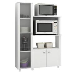 Balcão Multiuso BL3304 Branco 13 Tecno Mobili, Branco