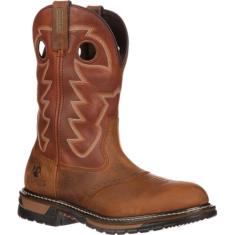 Bota de trabalho masculina Rocky Original Ride Saffron