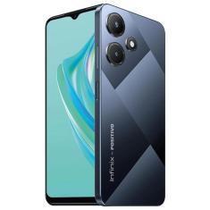 Smartphone Infinix Hot 30I 128GB 8GB RAM Câmera Dupla 50MP Tela 6,6" DH Dual Chip - Preto