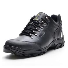 TENIS ADVENTURE TREKKING COURO 269 KM PRETO Cor:Preto;Tamanho:41