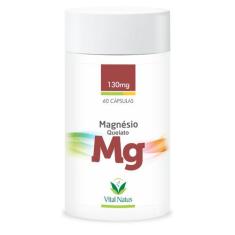Magnésio Quelato  60 Cápsulas - Vital Natus