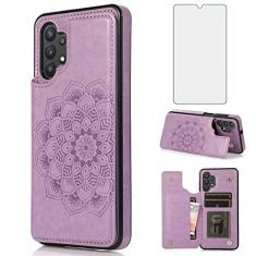 Asuwish Capa de telefone para Samsung Galaxy A73 5G 2022 com protetor de tela de vidro temperado e capa carteira flip suporte para cartão de crédito acessórios para celular Gaxaly A 73 G5 Gaxaly 73A