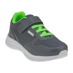 Tênis Infanto-juvenil Street Chumbo Verde Unipasso 124-05-125-Masculino