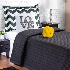 Cobre Leito Isabela Solteiro com 4 peças Algodão - Casa Borda