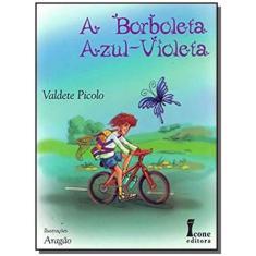 Borboleta azul-violeta (a) - Icone