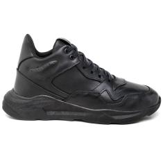 Tênis Chunky Snekeaer Couro Cano Medio Confortavel Ranclafe-Unissex