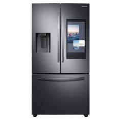 Refrigerador Samsung Frost Free RF27T5501SG Inverter Door Family Hub Com Spacemax e Soundbar Black Inox – 614 Litros