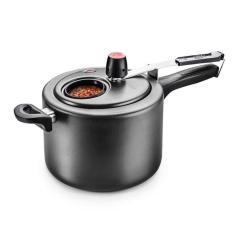 Panela De Pressão 4,5L Visor Antiaderente Grafite - Mta