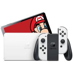Nintendo Switch Oled 64GB 1x Joy-Con Branco Standard - HEGSKAAAA - Branco