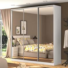 Guarda Roupa Casal com 3 Espelhos 3 Portas 3 Gavetas RC3003