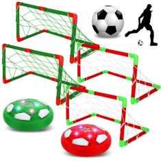 Conjunto de bolas de futebol Christmas Hover Syhood com luzes LED para crianças