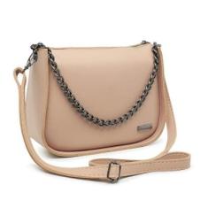 Bolsa Feminina Alça Corrente de Mão Com Tranversal Removivel Ziper Dia a Dia Festa-Feminino