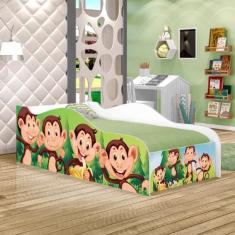 Cama Infantil Like Macaquinhos e Banana - Mais de Casa