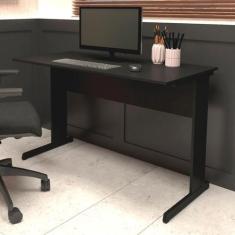 Mesa Escrivaninha de Estudos 120cm x 60cm Pé Metal F5 Office - F5 Offi