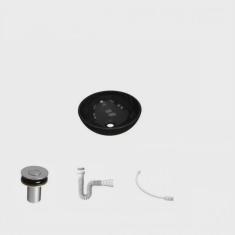 Kit Cuba R30 com Válvula Click 1 Polegada B e Sifão Pvc e Flexível Compace