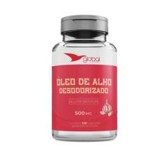 Óleo de Alho Desodorizado(500mg) 120 cáps-Global Suplementos