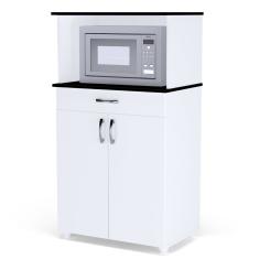 Balcão Multiuso Para Cozinha Carina 2 Portas Branco Flex Ajl