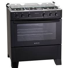 Fogão 5 Bocas Atlas Mônaco Plus - Preto
