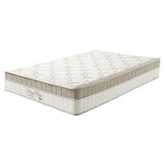 Cama Box Bege E Colchão King Best Molas Ensacadas Solteiro 88x188x33 Anjos