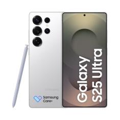 Celular Samsung Galaxy S25 Ultra 5G, 512GB, 12GB RAM, Câmera Quádrupla de 200+50+10+50, Tela Grande de 6.9", Titânio Prata