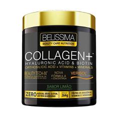 Collagen Plus Belissima - 264g Limão- Black Skull