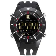 Relógio de Pulso Masculino Despertador display Smael 8002 Militar à prova d´água (Cinza)