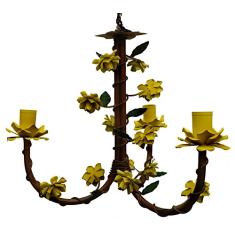 Lustre de Ferro Decorativo Para Sala Moderna Fabricação Propria