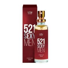 Kit 3 Perfume Masculino 521 Sexy Men Amakha Paris 15Ml Bolso