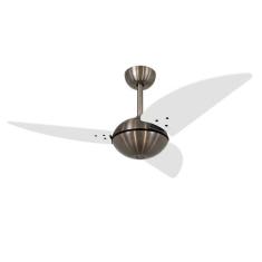Ventilador De Teto Volare Bronze 3 Pás Branco 127v