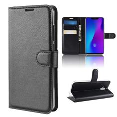 LEAGOO S10 Capa, carteira flip de couro PU premium com compartimento para cartão, suporte e fecho magnético [capa interior à prova de choque de TPU] Compatível com LEAGOO S10
