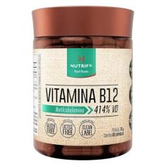 Vitamina B12 Metilcobalamina 414% 60caps Nutrify Original Nf