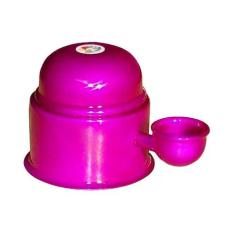 Bebedouro Vida Mansa Alumínio para Cães e Gatos Violeta - 700ml