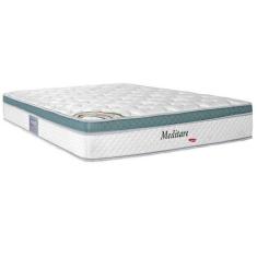 Colchão Casal Molas MasterPocket Ensacadas Meditare Euro Pillow (138x1