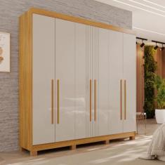 Guarda-roupa 4 Gavetas 6 Portas com Pés Lisboa - CHF