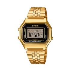 Relógio Feminino Digital Casio LA680WGA1DF - Dourado