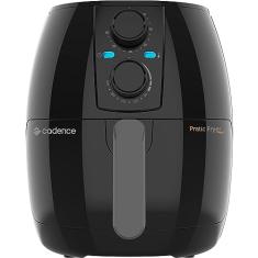 Fritadeira Sem Óleo Cadence Pratic Fryer, 3L, Preta, 220V, FRT515