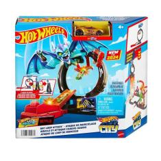 Pista Hot Wheels City Ataque do Morcego - MATTEL