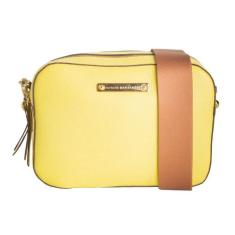 Bolsa Feminina Transversal Dayane Magalhães Amarela, Lima, UN