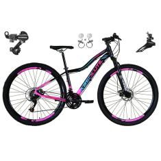 Bicicleta Aro 29 Feminina Absolute Hera 21v Freios a Disco Hidráulicos Câmbios Shimano Suspensão-Feminino