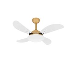 Ventilador De Teto Econômico Fly 4 Pás Dourado Ventax 220V