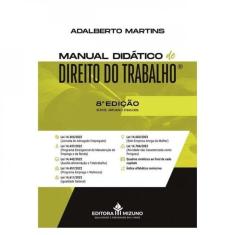 Manual Didático De Direito Do Trabalho - 2024