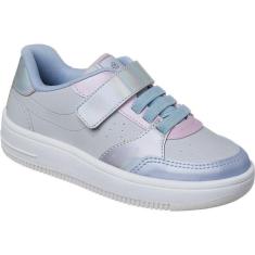  Tênis Infantil Feminino Ortopé Bliss Teen Fita Aderente-Feminino