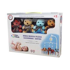 Mobile Musical Pelúcia Cachorrinho - Pais E Filhos