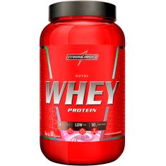 Nutri Whey Protein Pote 900g Morango - Pote 900 g