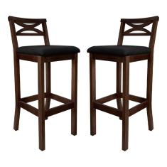 Conjunto 2 Banquetas Altas X Copacabana Capuccino