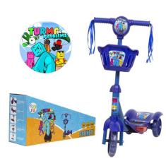 Patinete 3 Rodas Menino Regulável Turma do Problems Radical - TOYS 2U